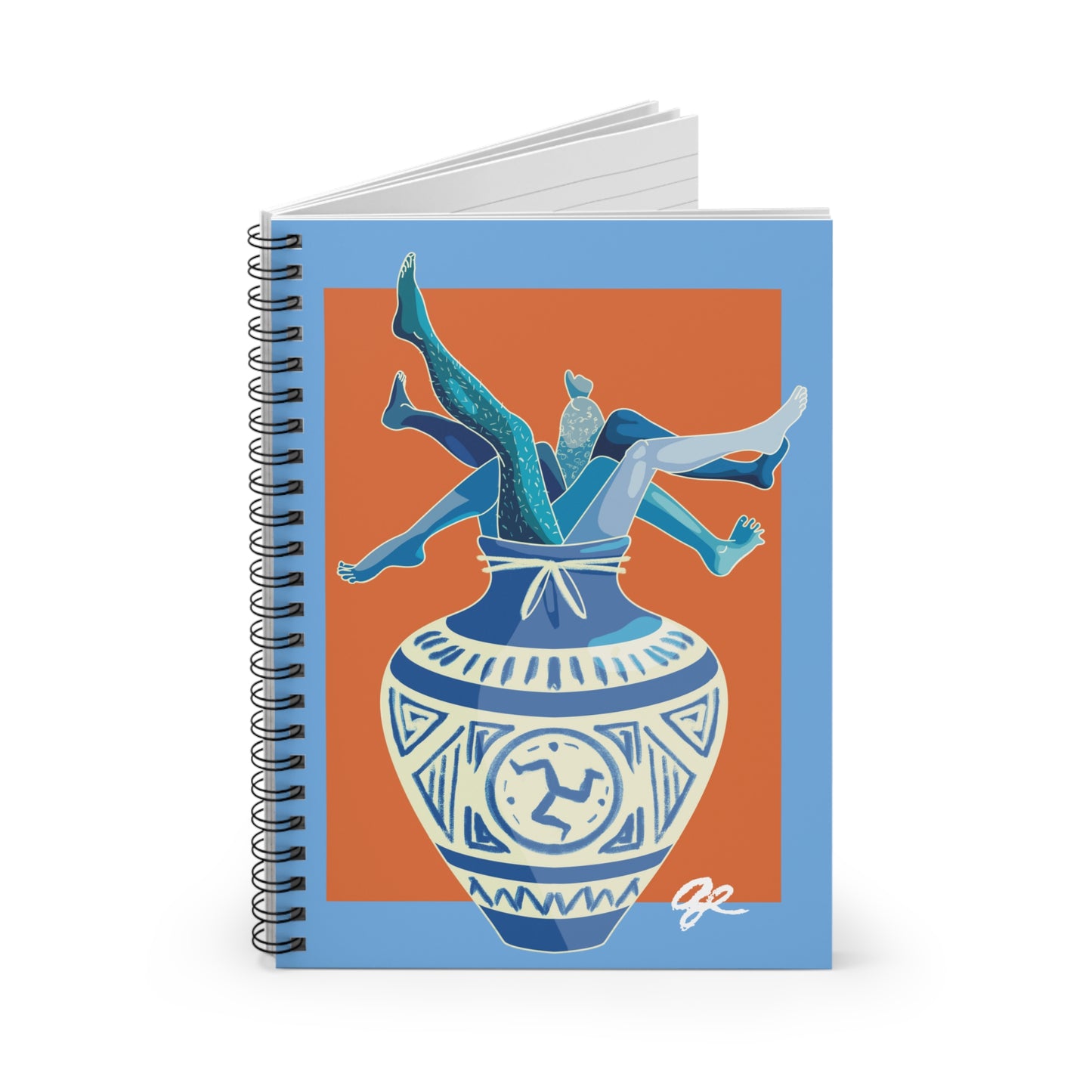 The Legs of Mann Notebook