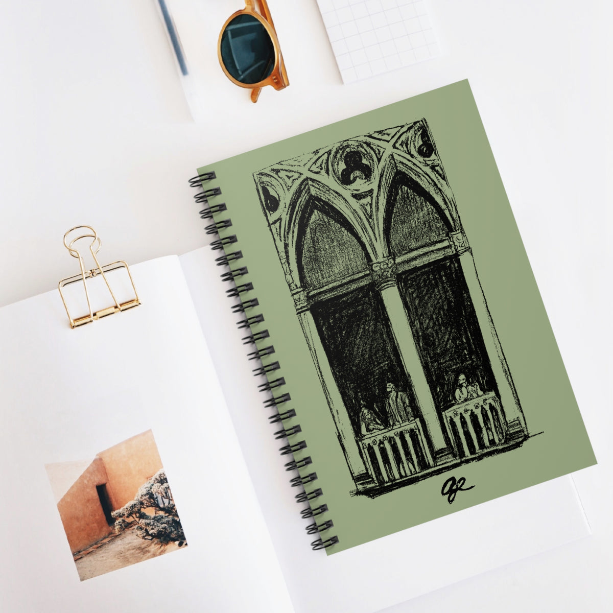 Courtyard Sketch Notebook