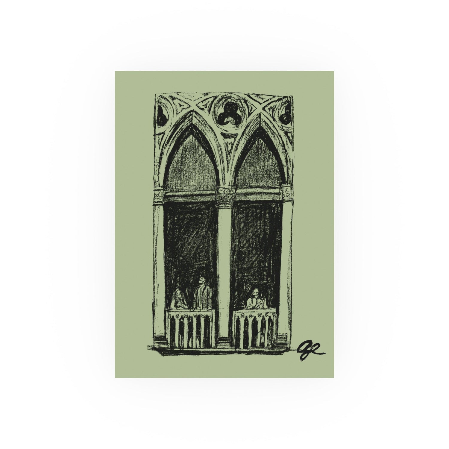 Courtyard Sketch